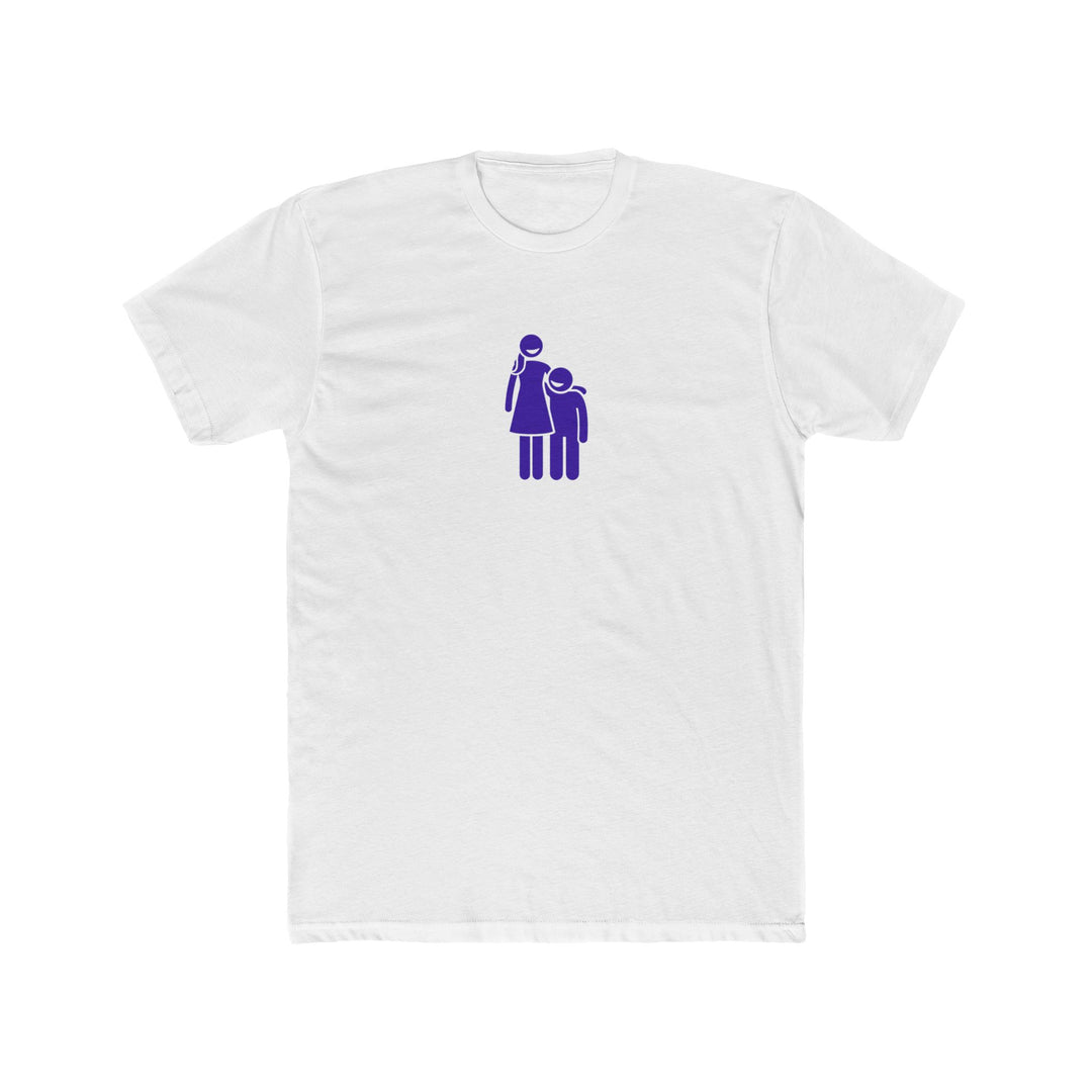 A Short King <3 Tall Queen Cotton Crew Tee